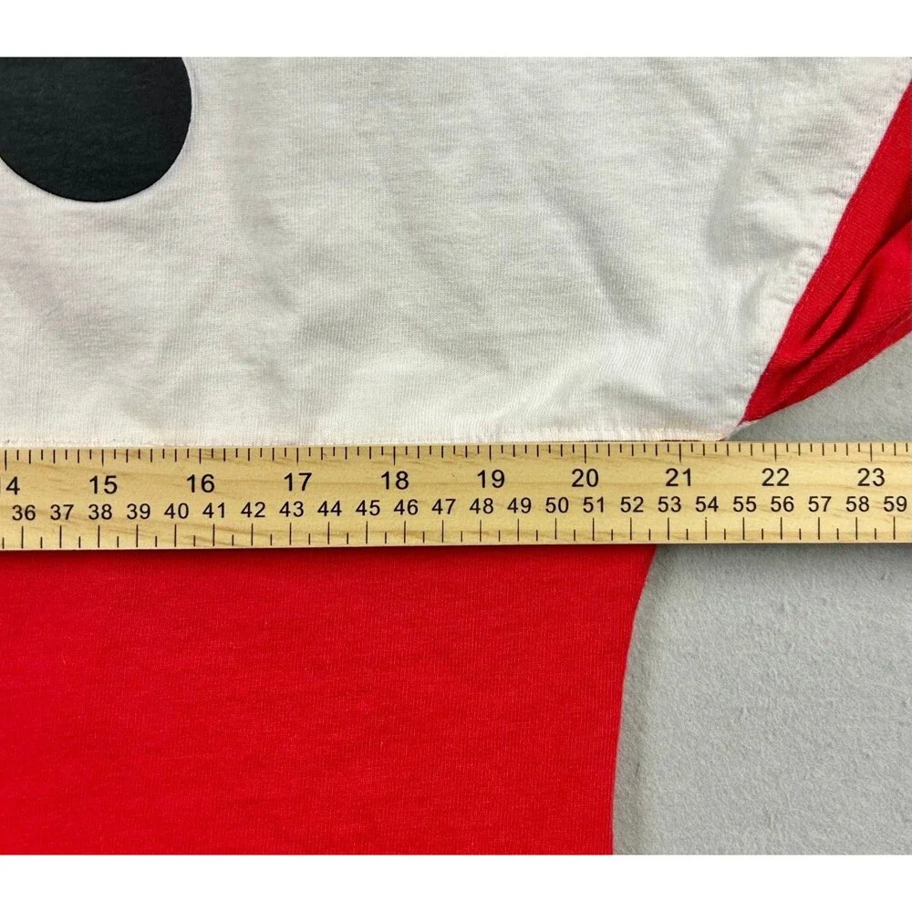 Disney Big Hero 6 Spirit Jersey Hoodie Red White Long Sleeve Pullover